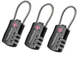 Travelhawk Kofferslot - TSA Reisslot - 3 stuks