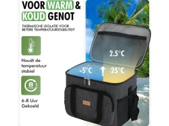 Travelhawk 15 liter koeltas - Black