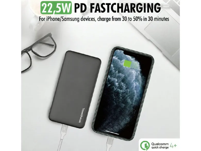 Travelhawk 10000 mAh powerbank
