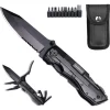 Travelhawk multitool zakmes 14-in-1 – Black