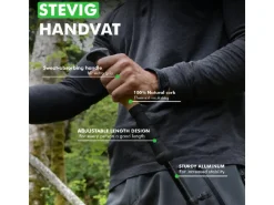 Travelhawk Nordic Walking stokken - Black