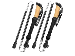 Travelhawk Nordic Walking stokken - Black