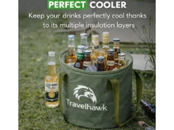 Travelhawk opvouwbare emmer - 10 liter