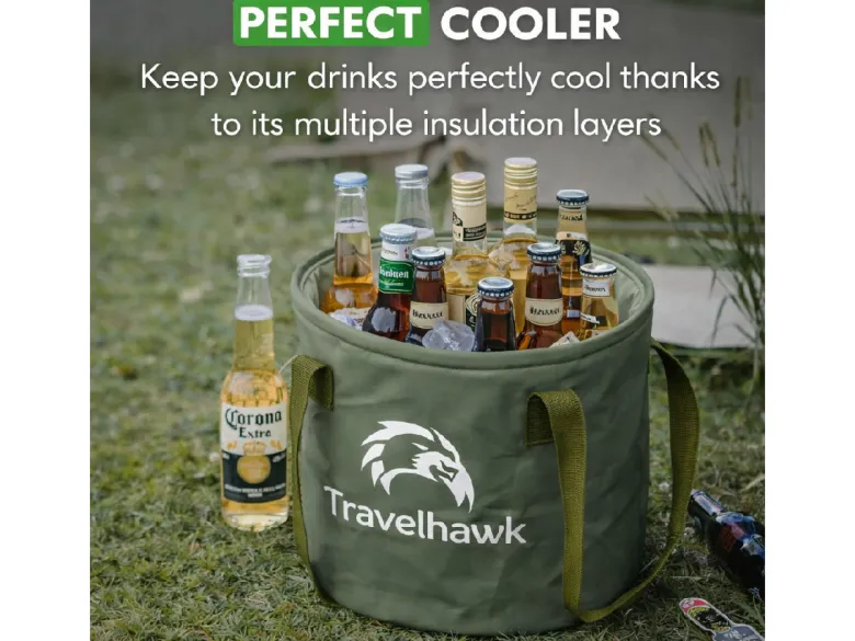 Travelhawk opvouwbare emmer - 10 liter