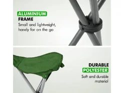 Travelhawk opvouwbare kruk – Green