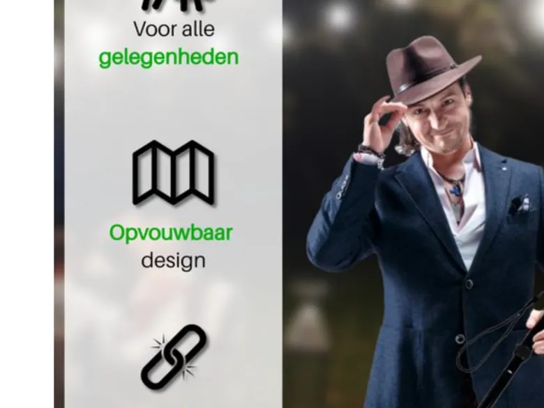 Travelhawk opvouwbare wandelstok