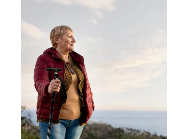 Travelhawk opvouwbare wandelstok