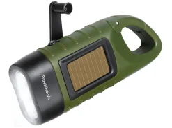 Travelhawk opwindbare zaklamp - Green