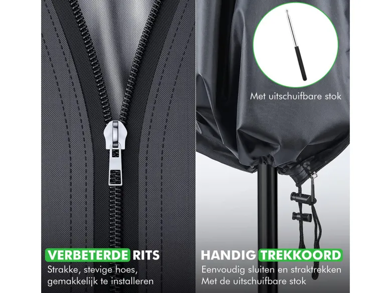 Travelhawk parasolhoes - Black