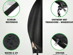 Travelhawk parasolhoes - Black