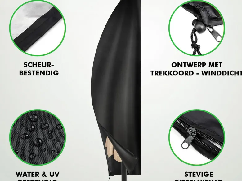 Travelhawk parasolhoes - Black