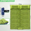 Travelhawk 2-persoons slaapmat - Green