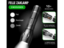 TravelHawk set van 2 zaklampen