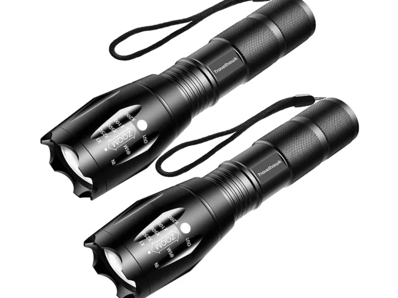 TravelHawk set van 2 zaklampen