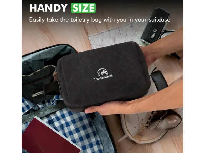 Travelhawk toilettas - Black
