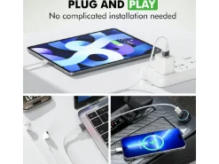 Travelhawk USB-A naar USB-C Adapter - Set van 2