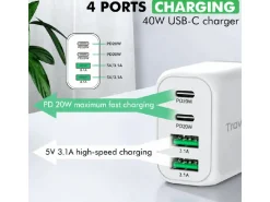 Travelhawk USB-C Oplader