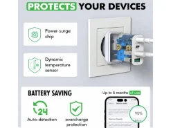 Travelhawk USB-C Oplader
