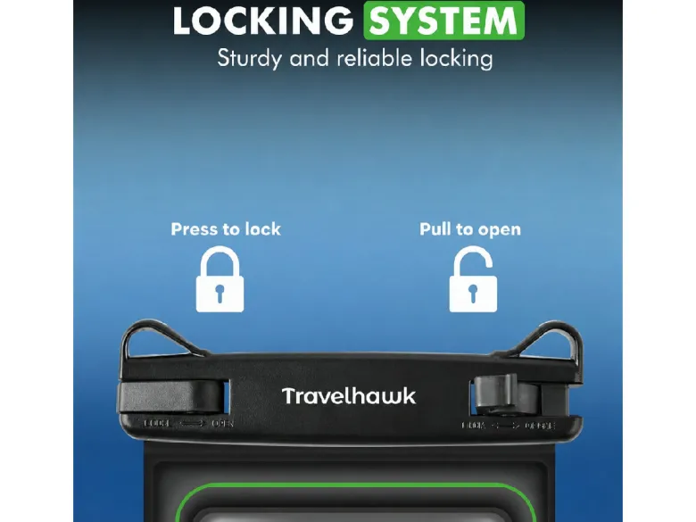 Travelhawk waterdicht telefoonhoesje - Set van 2