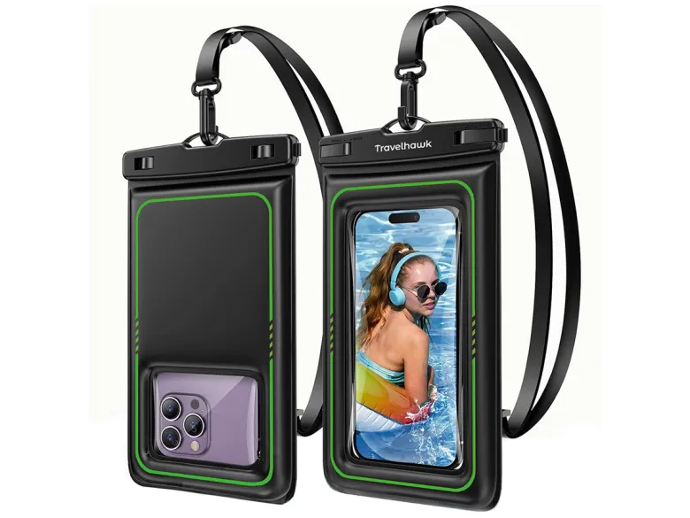 Travelhawk waterdicht telefoonhoesje - Set van 2