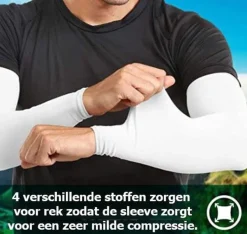 Travelhawk White Arm Sleeve - XL
