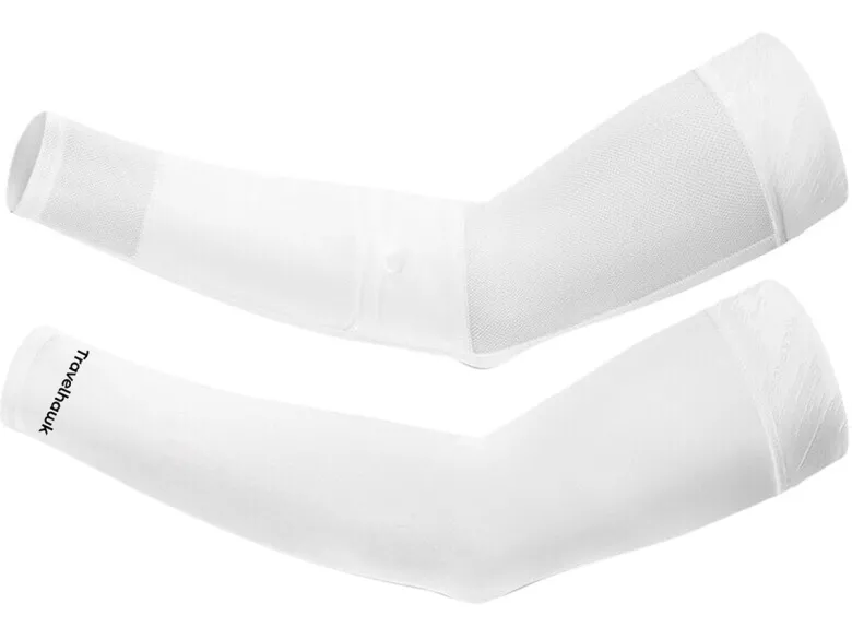 Travelhawk White Arm Sleeve - XL