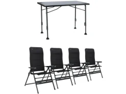 Travellife Barletta Comfort 115 en Festo XL tafel met stoelen