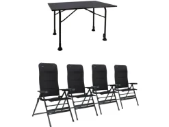 Travellife Barletta Ultra 120 en Festo XL tafel met stoelen
