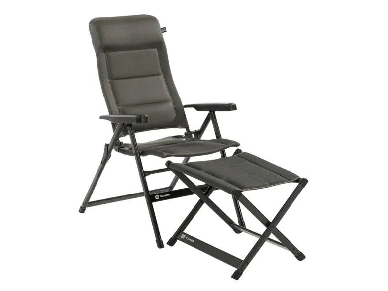 Travellife Barletta voetenbank - Dark Grey