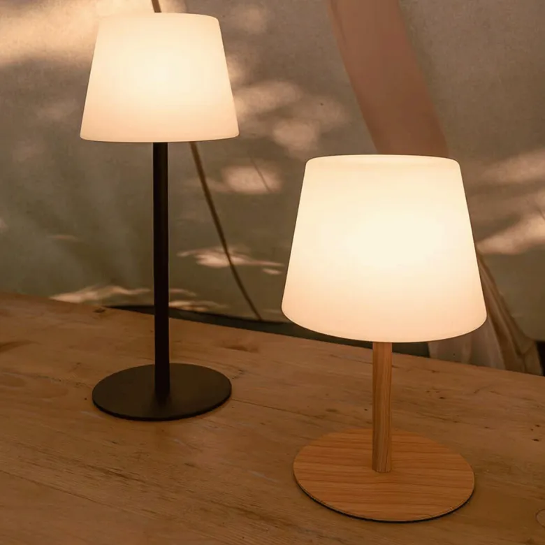 Travellife Elin lamp - Woodlook/white