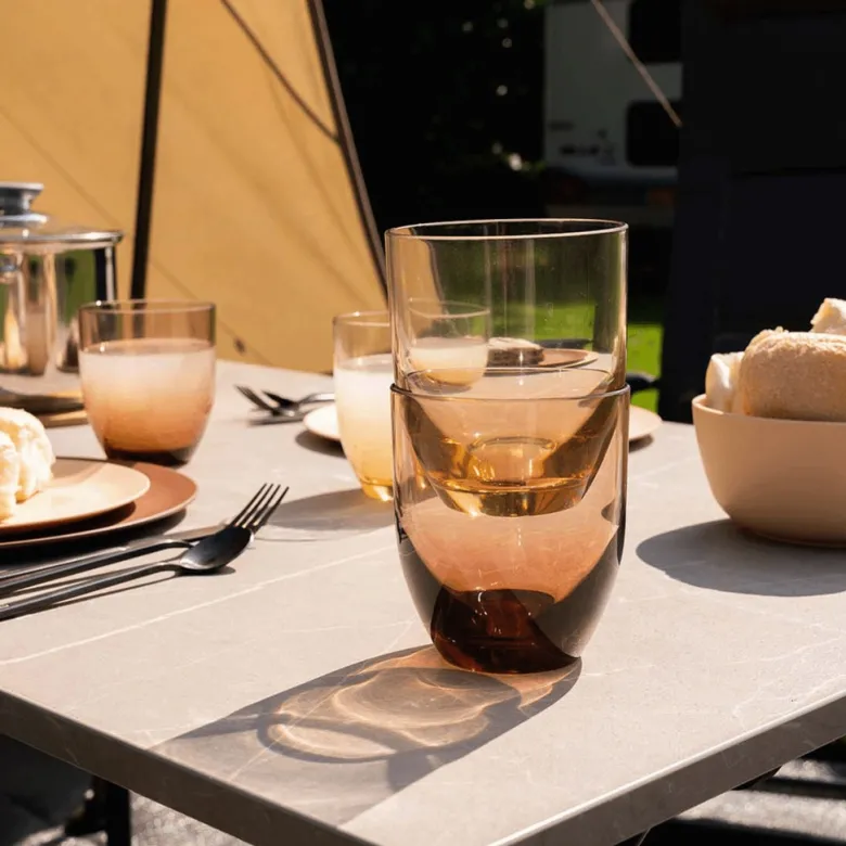 Travellife Feria Vanilla drinkglas - set van 2