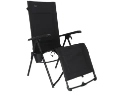 Travellife Festo relaxstoel - Graphite Black