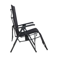 Travellife Festo relaxstoel - Graphite Black