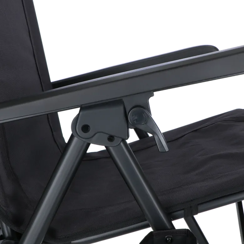 Travellife Festo relaxstoel - Graphite Black