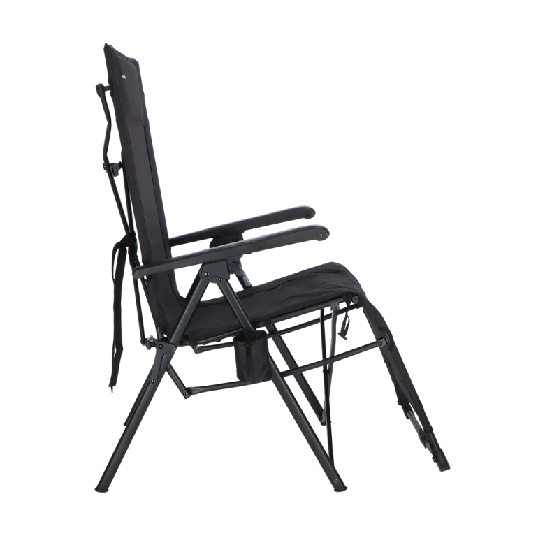 Travellife Festo set van 2 relaxstoelen - Graphite Black