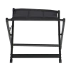 Travellife Festo voetenbank - Graphite Black