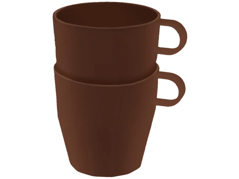 Travellife Nova Cacao beker - set van 2
