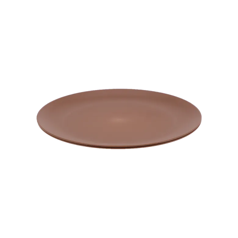 Travellife Nova Cacao 20 cm ontbijtbord - Set van 4