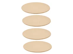 Travellife Nova Vanilla 25,5 cm dinerbord - Set van 4