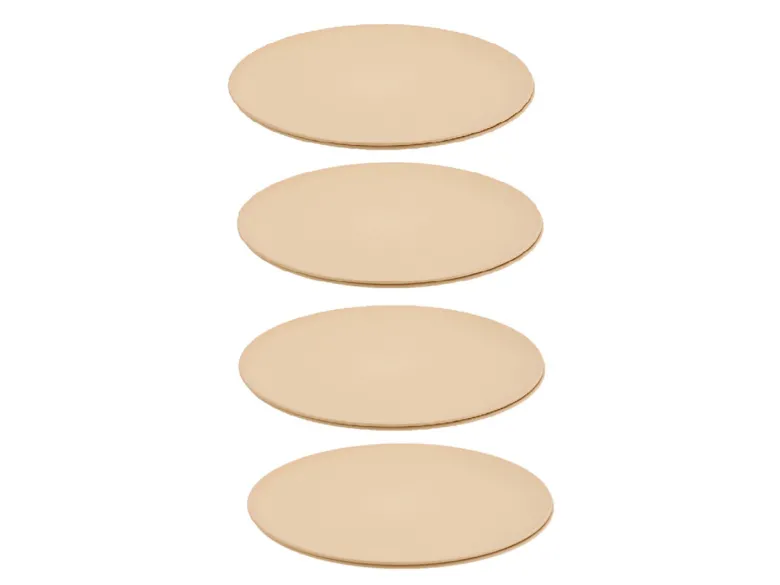 Travellife Nova Vanilla 25,5 cm dinerbord - Set van 4