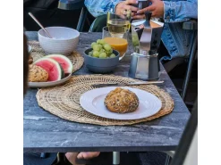 Travellife Sorrento Grey 120 en Festo XL tafel met stoelen