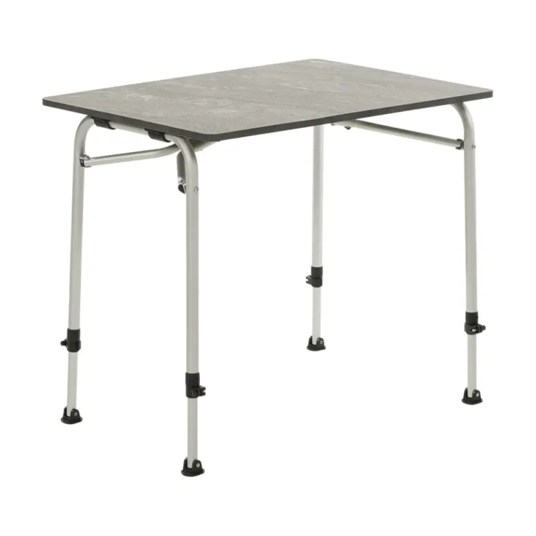 Travellife Sorrento 80 Grey en Lago Grey tafel met vouwstoelen