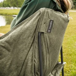 Travellife Sorrento 80 Grey en Lago Green tafel met vouwstoelen