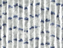 Travellife streep 56 x 185 cm Chenille gordijn - Grey