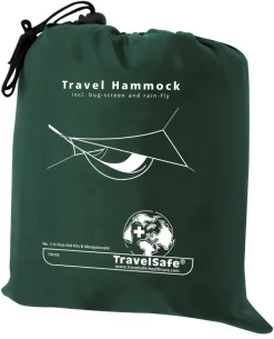 TravelSafe 1 persoons travel hangmat met regentarp