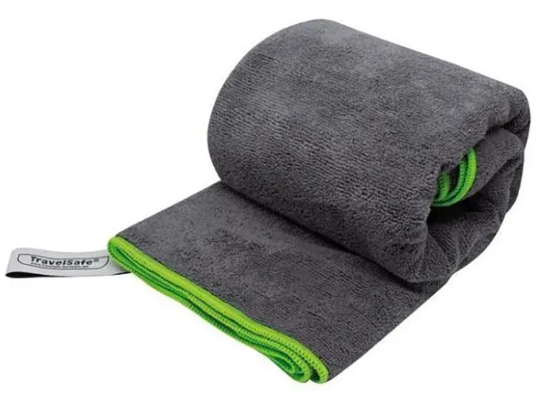 TravelSafe Terry L microvezel reishanddoek - Anthracite