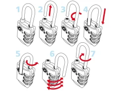 TravelSafe TSA cijferslot