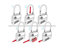 TravelSafe TSA kabelslot