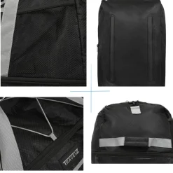 TravelZ 80-95 liter opvouwbare reistas - Black