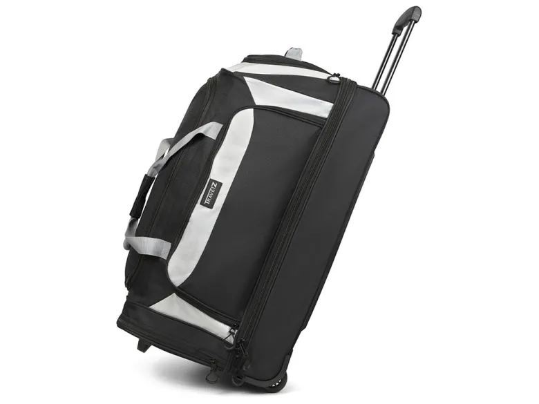 TravelZ 96 liter wieltas - Black